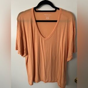 Soft and Sexy v neck t shirt American Eagle